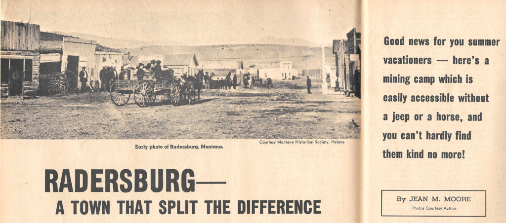 1969 05 00 magazine article_Radersburg-Mining Town That You Can Reach_interior shot